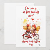 Ongelooflijk zoete Valentijnskaart Feestdagenkaart (Voorkant / Achterkant)