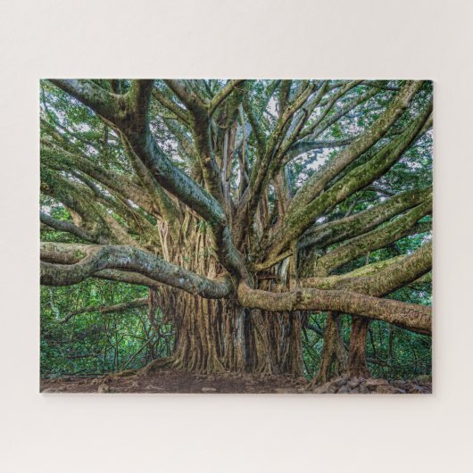 Ongelooflijke Banyan-boom Legpuzzel (Horizontaal)
