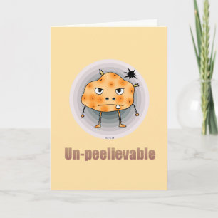 Ongelooflijke Funny Potato Verjaardag Kaart