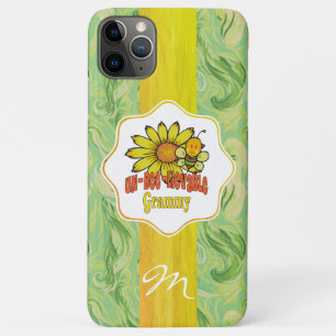 Ongelooflijke Grammy-zonnebloemen en -bijen Case-Mate iPhone Case