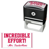 "ONGELOOFLIJKE INSPANNING!" Het sorteren Rubberzeg Zelfinktende Stempel (In situ)