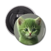 Ongelooflijke kitten button flesopener (Voorkant)