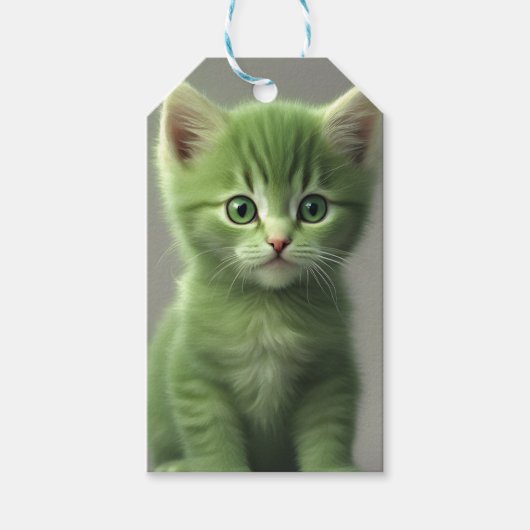 Ongelooflijke kitten cadeaulabel (Voorkant)