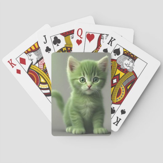 Ongelooflijke kitten pokerkaarten (Achterkant)