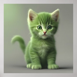 Ongelooflijke kitten poster