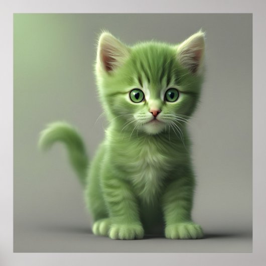 Ongelooflijke kitten poster (Voorkant)