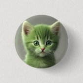 Ongelooflijke kitten ronde button 3,2 cm (Voorkant)