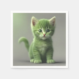 Ongelooflijke kitten servet