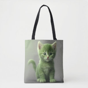 Ongelooflijke kitten tote bag