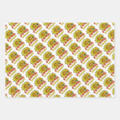 Ongelooflijke kleindochter Zonnebloemen en bijen Inpakpapier Vel (Voorkant)