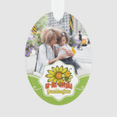 Ongelooflijke kleindochter Zonnebloemen en bijen Ornament (voorkant)