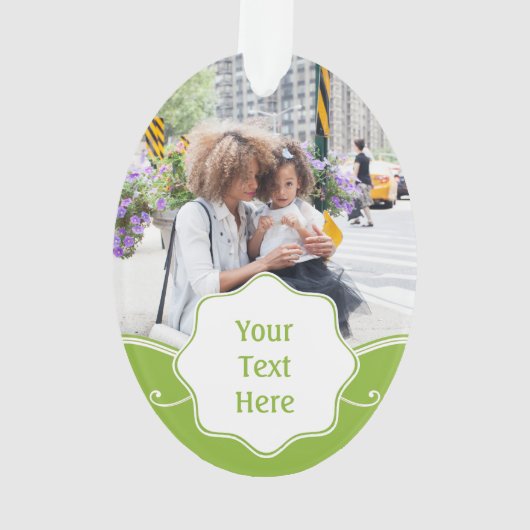 Ongelooflijke kleindochter Zonnebloemen en bijen Ornament (achterkant)