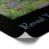 Ongelooflijke kleuren onthullen poster (Hoek)