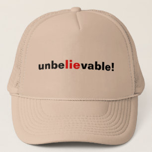 Ongelooflijke Leugen Baseball Cap Hoed Tan Mannen  Trucker Pet