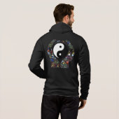 Ongelooflijke Mannen Bella+Canvas Full-Zip Hoodie (Achterkant volledig)