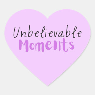 Ongelooflijke momenten Sticker
