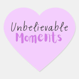 Ongelooflijke momenten Sticker