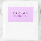 Ongelooflijke momenten Sticker (Tas)
