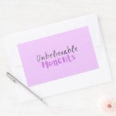 Ongelooflijke momenten Sticker (Envelop)