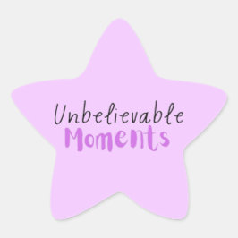Ongelooflijke momenten Sticker