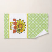 Ongelooflijke neusbloemen en bijen bad handdoek (Handdoek)