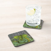 Ongelooflijke olifant Python Bier Onderzetter (Rechterzijde)