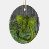 Ongelooflijke olifant Python Keramisch Ornament (Rechts)