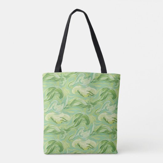 Ongelooflijke oma-zonnebloemen en -bijen tote bag (Achterkant)