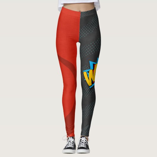 Ongelooflijke Super Hero-Leggings Leggings (Voorkant)
