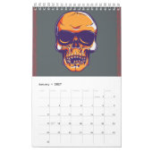 Ongelooflijke Zombie Apocalypse Geweldige schedel Kalender (Jan 2027)