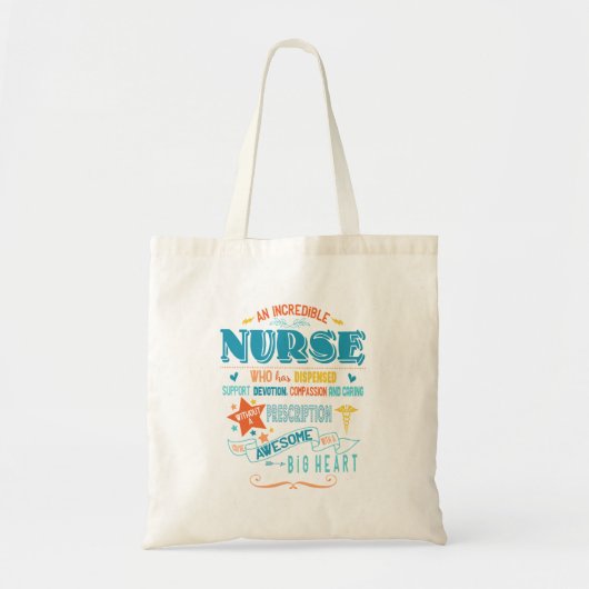 ongelooflijke zuster, verpleegkundige afstuderen s tote bag (Voorkant)