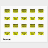 ONGELOVIGE RONDE STICKER (Vel)