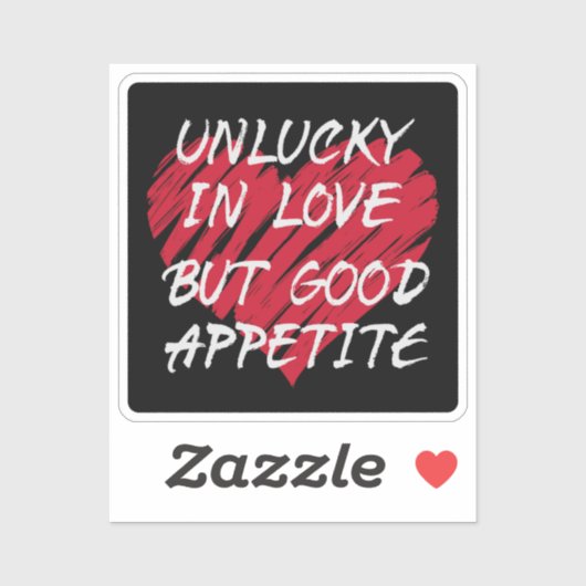 Ongeluk in Love Good Appetite Sticker (Vel)