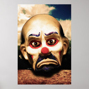 Ongelukkig Clown Poster