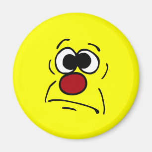 Ongelukkig Face Grumpey Magneet