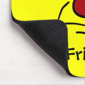 Ongelukkig Face Grumpey Muismat (Hoek)