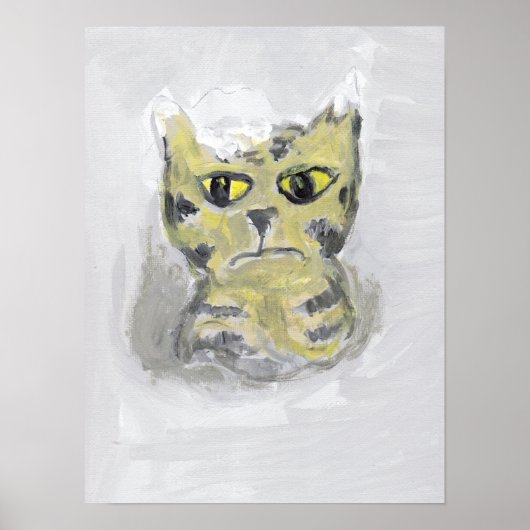 Ongelukkig ontwerp voor kunstschilderkunst met sne poster (Voorkant)