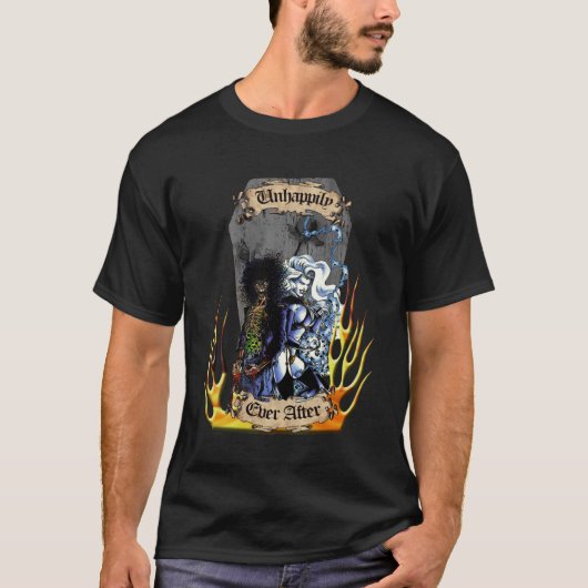 Ongelukkig Ooit na Lady Death Evil Ernie T-shirt (Voorkant)