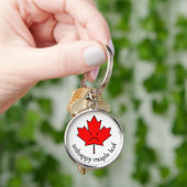 Ongelukkige sleutelhanger van Maple Leaf (Hand)