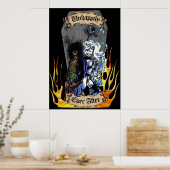 Ongelukkigerwijs ooit na - Lady Death Evil Ernie Poster (Keuken)