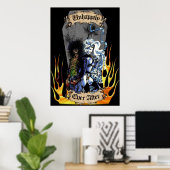 Ongelukkigerwijs ooit na - Lady Death Evil Ernie Poster (Thuiskantoor)