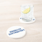 Ongemak bij inbreken zandsteen onderzetter (Zijkant)