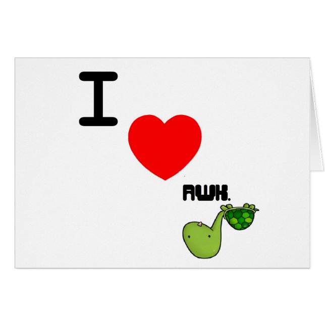 ongemakkelijke schildpad (Voorkant Horizontaal)