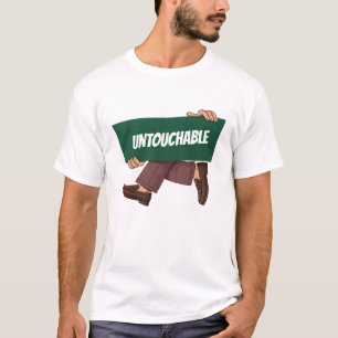 ONGENAANBAAR. Minimalistische Streetwear-Typografi T-shirt