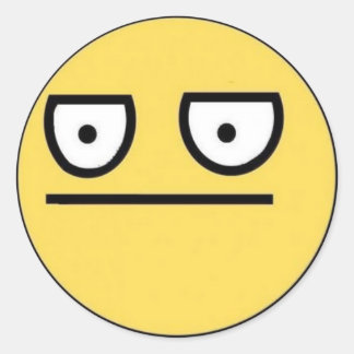 ongenoemd ronde sticker