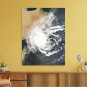 Ongenoemde tropische cycloon canvas afdruk (Insitu (Woonkamer))