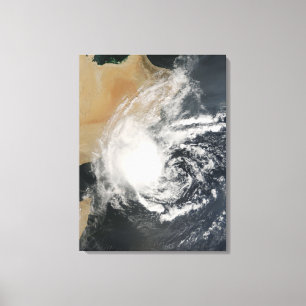 Ongenoemde tropische cycloon canvas afdruk