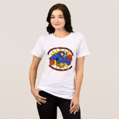 Ongeoorloofd Punch! Crush 'Em All daster T-shirt (Voorkant volledig)