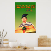 Ongeopende cadeau poster (Keuken)