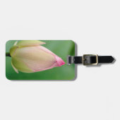 Ongeopende waterLily Bulb, Durban Botanical Bagagelabel (Voorkant horizontaal)